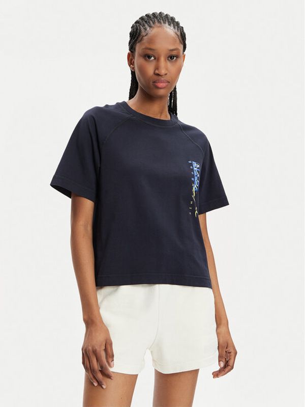 Napapijri Napapijri T-shirt S-Aberdeen NP0A4HOI Tamnoplava Regular Fit