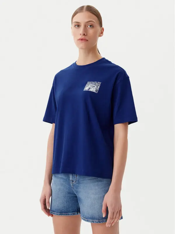 Napapijri Napapijri T-shirt S-Nice NP0A4IG4 Plava Regular Fit