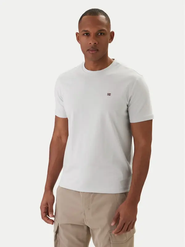 Napapijri Napapijri T-shirt Salis NP0A4H8D Bež Regular Fit