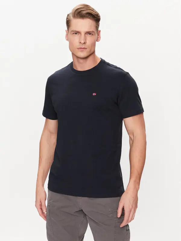 Napapijri Napapijri T-shirt Salis NP0A4H8D Tamnoplava Regular Fit