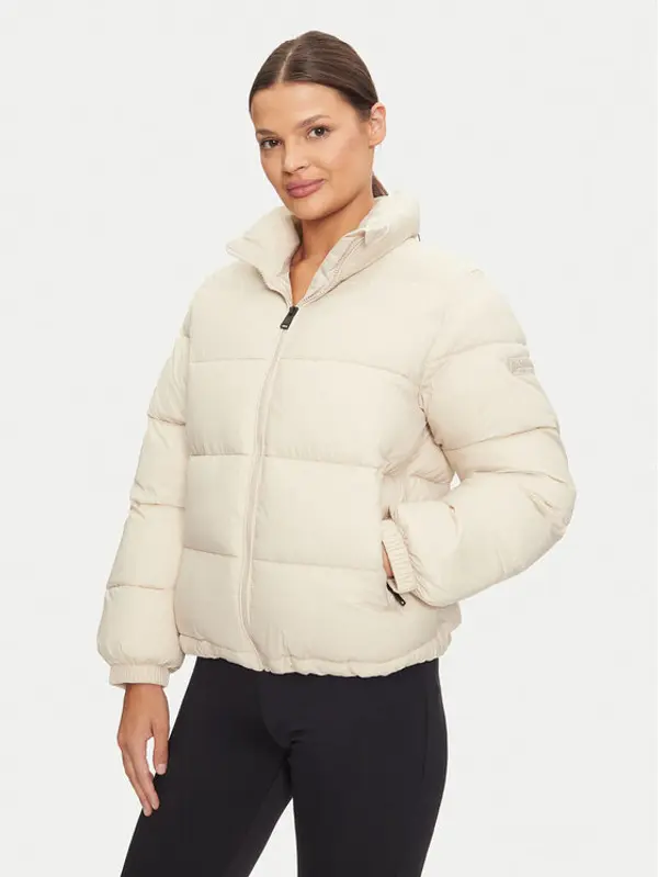 Napapijri Napapijri Zimska jakna A-Box Logo NP0A4HZ1 Bež Loose Fit