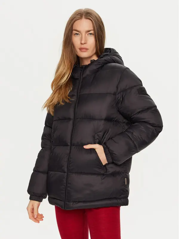 Napapijri Napapijri Zimska jakna A-Box Logo NP0A4HZ2 Crna Regular Fit