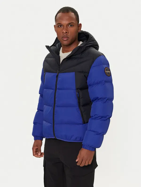 Napapijri Napapijri Zimska jakna A-Molveno NP0A88V2 Plava Regular Fit