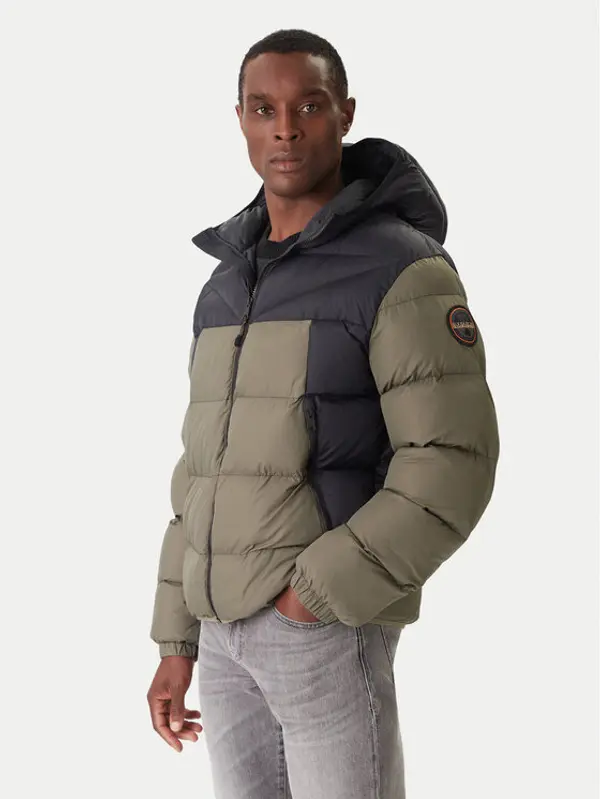 Napapijri Napapijri Zimska jakna A-Molveno NP0A88V2 Zelena Regular Fit