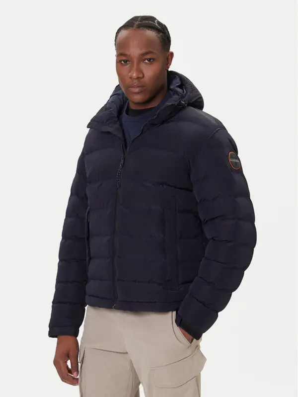 Napapijri Napapijri Zimska jakna A-Terez NP0A88TG Tamnoplava Regular Fit