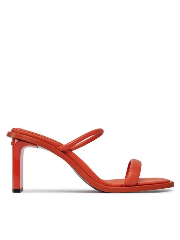 Calvin Klein Natikače Calvin Klein Padded Curved Stil Slide 70 HW0HW01992 Flame XMU