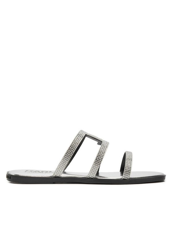 KARL LAGERFELD Natikače KARL LAGERFELD KL87405 Srebrna