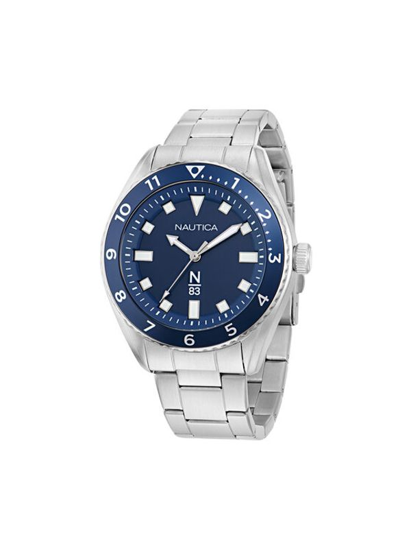 Nautica Nautica Sat Finn World NAPFWF407 Srebrna