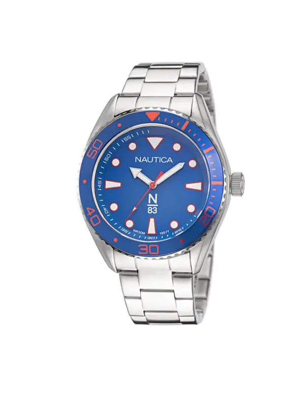 Nautica Nautica Sat NAPFWS221 Srebrna