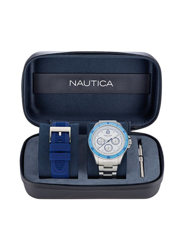 Nautica Nautica Sat NAPWRS405 Srebrna