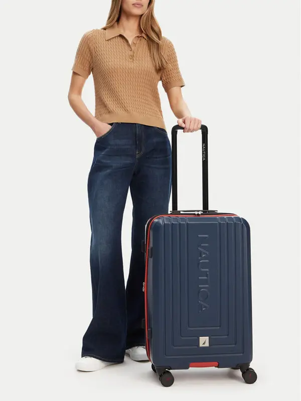 Nautica Nautica Srednji kofer CWBEO-NTC-KS-003-07-M Tamnoplava