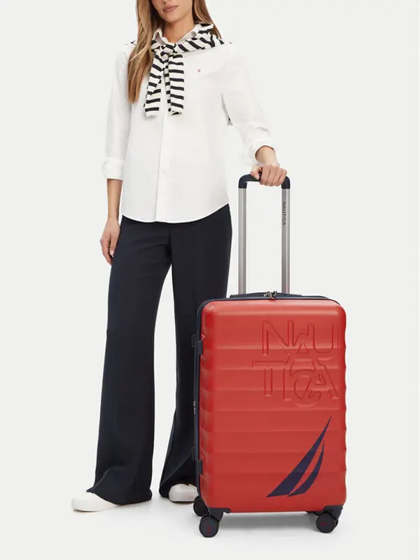 Nautica Nautica Srednji kofer CWBEO-NTC-KS-004-07-M Crvena