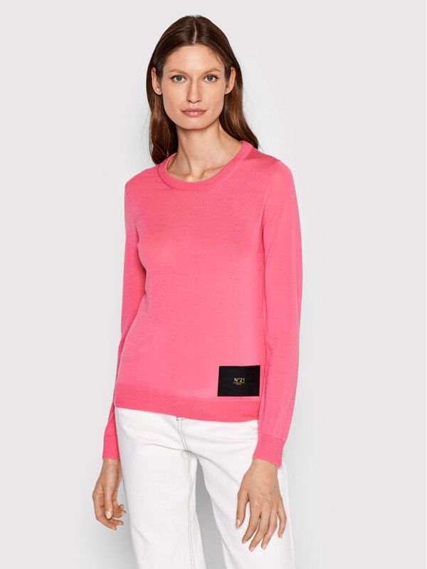 N°21 N°21 Džemper 22I N2M0 A034 9000 Ružičasta Regular Fit