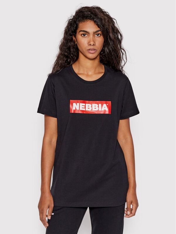NEBBIA NEBBIA T-shirt 592 Crna Regular Fit