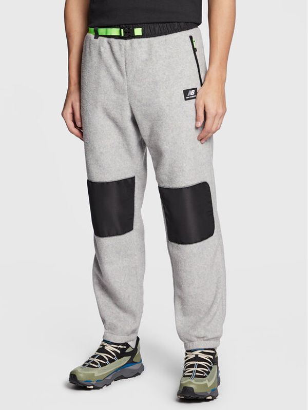 New Balance New Balance Donji dio trenerke All Terrain Spinnex MP23509 Siva Relaxed Fit