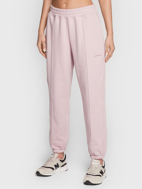 New Balance New Balance Donji dio trenerke Athletics Nature WP23553 Ružičasta Relaxed Fit