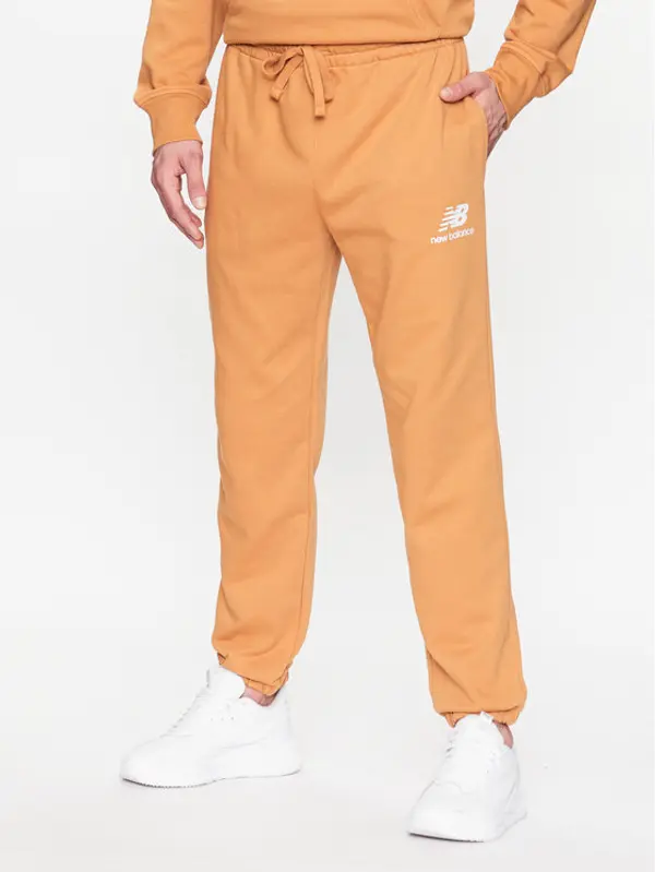 New Balance New Balance Donji dio trenerke MP31539 Žuta Regular Fit
