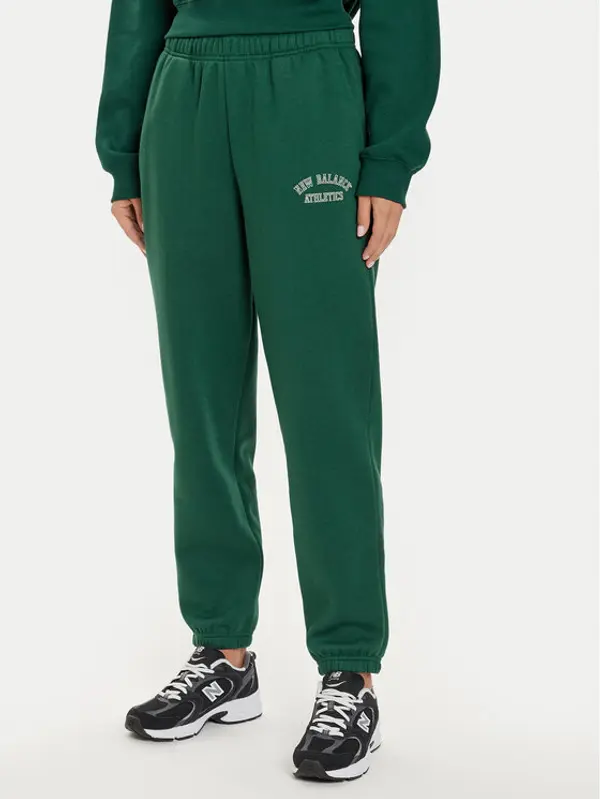 New Balance New Balance Donji dio trenerke WP43500 Zelena Relaxed Fit