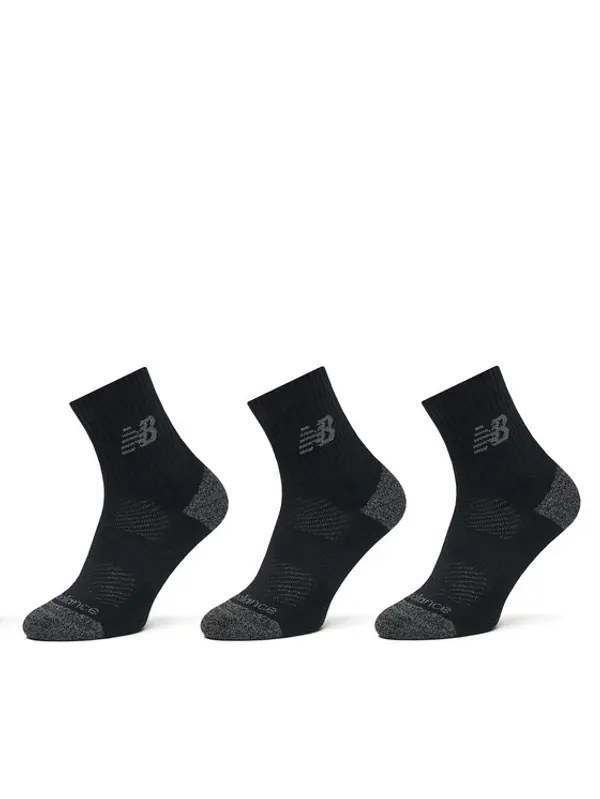 New Balance New Balance Duge čarape Active Cushion Quarter Socks LAS35204BK Crna