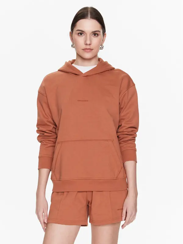 New Balance New Balance Majica dugih rukava Athletics Nature WT23554 Smeđa Oversize