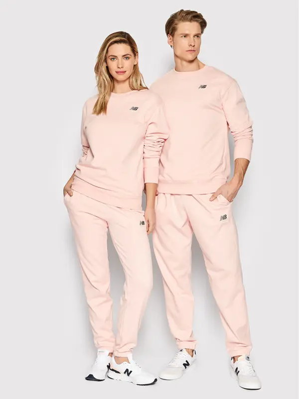New Balance New Balance Majica dugih rukava Unisex UT21501 Ružičasta Relaxed Fit