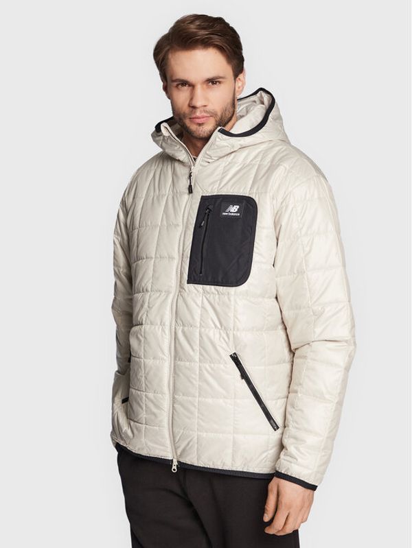 New Balance New Balance Pernata jakna MJ23502 Bež Relaxed Fit