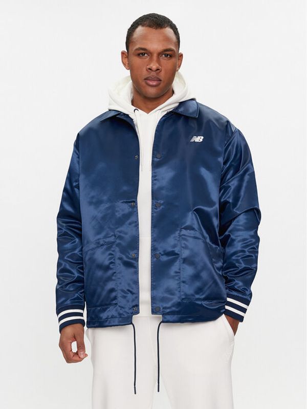 New Balance New Balance Prijelazna jakna Greatest Hits MJ41553 Tamnoplava Relaxed Fit