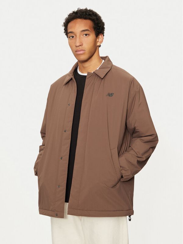 New Balance New Balance Prijelazna jakna MJ43504 Smeđa Regular Fit