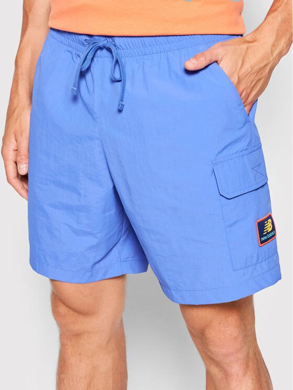 New Balance New Balance Sportske kratke hlače MS21551 Plava Regular Fit