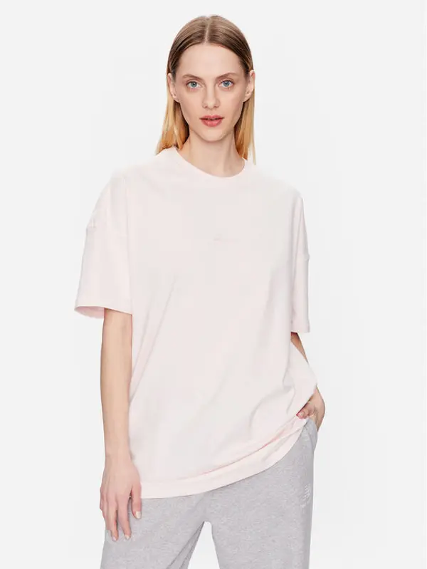 New Balance New Balance T-shirt Athletics Nature WT23556 Ružičasta Relaxed Fit