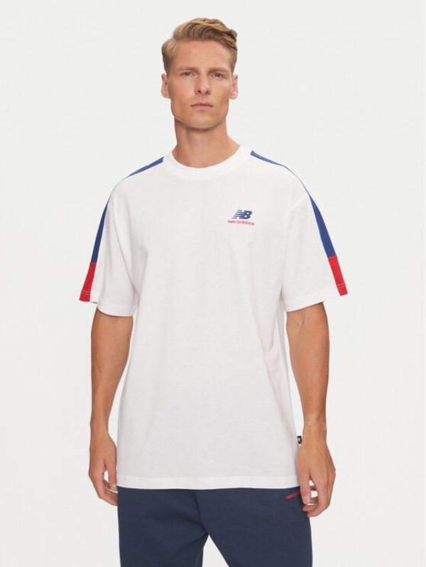 New Balance New Balance T-shirt Classics MT43526NNY Plava Relaxed Fit