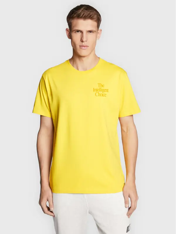 New Balance New Balance T-shirt MT23502 Žuta Relaxed Fit