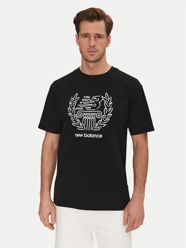 New Balance New Balance T-shirt MT51974 Crna Relaxed Fit