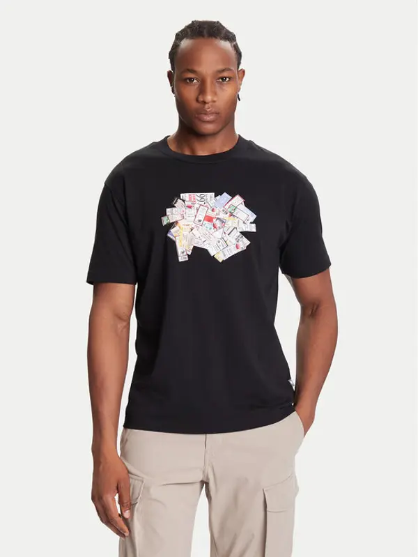 New Balance New Balance T-shirt MT53905 Crna Regular Fit