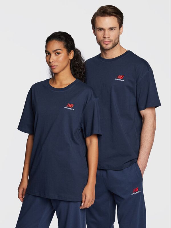 New Balance New Balance T-shirt Unisex UT21503 Tamnoplava Relaxed Fit
