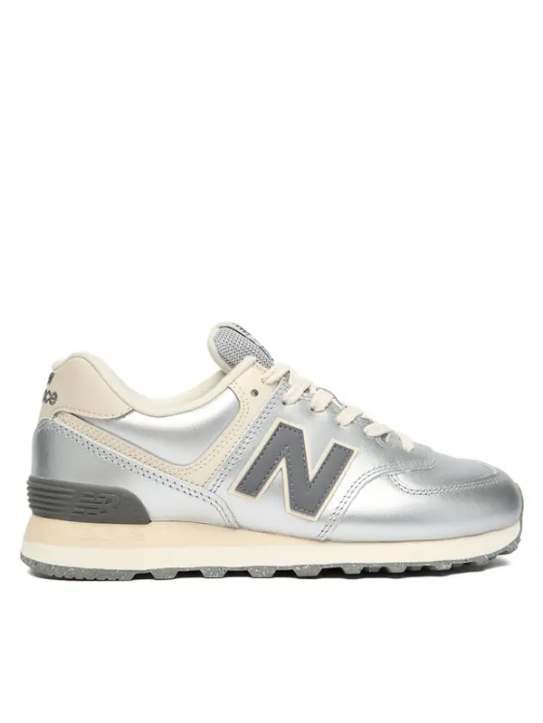 New Balance New Balance Tenisice WL574MLG Srebrna
