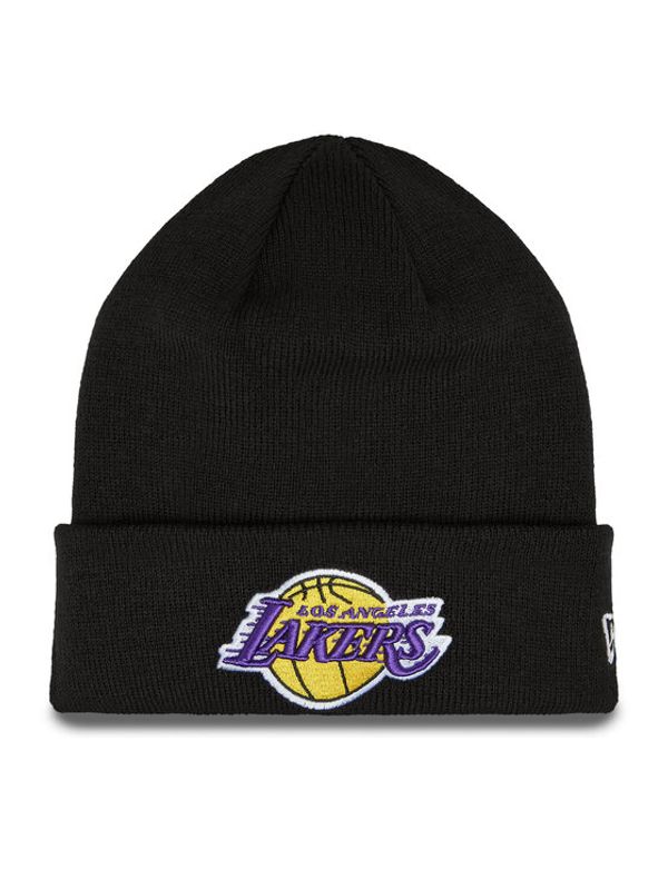 New Era New Era Kapa Essential Cuff Beanie Los Angeles Lakers Hat 60348856 Crna