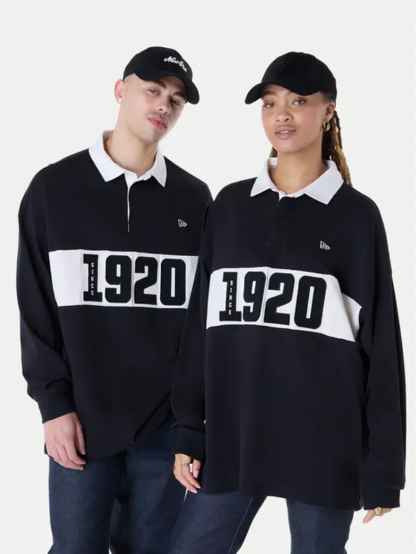 new era New Era Majica dugih rukava 60596285 Crna Regular Fit