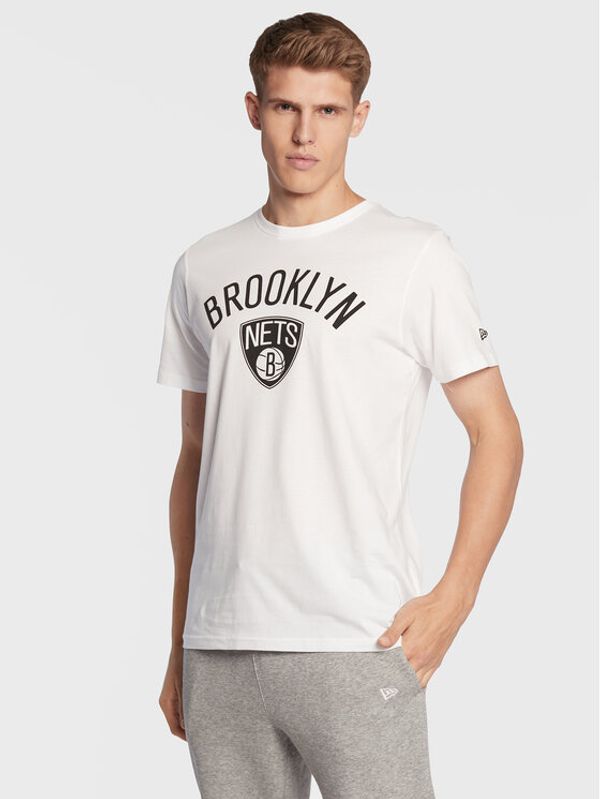 New Era New Era T-shirt Brooklyn Nets 11530756 Bijela Regular Fit