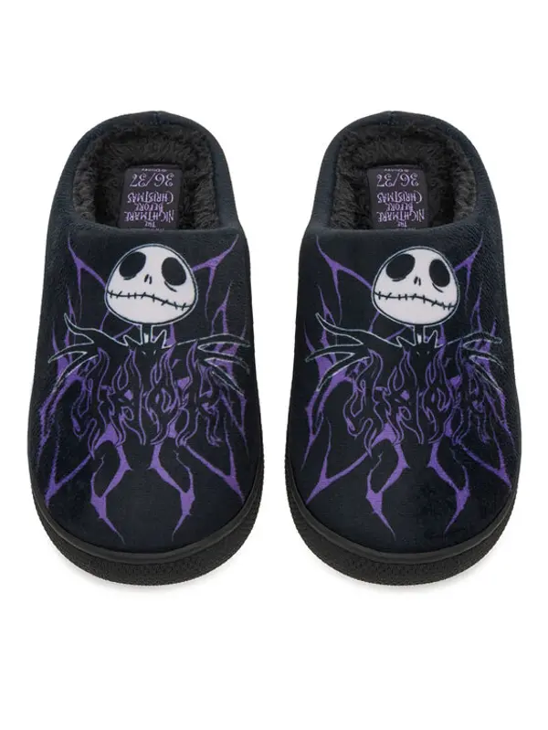 NIGHTMARE BEFORE CHRISTMAS NIGHTMARE BEFORE CHRISTMAS Papuče CEO-AW25-324DNBC Crna