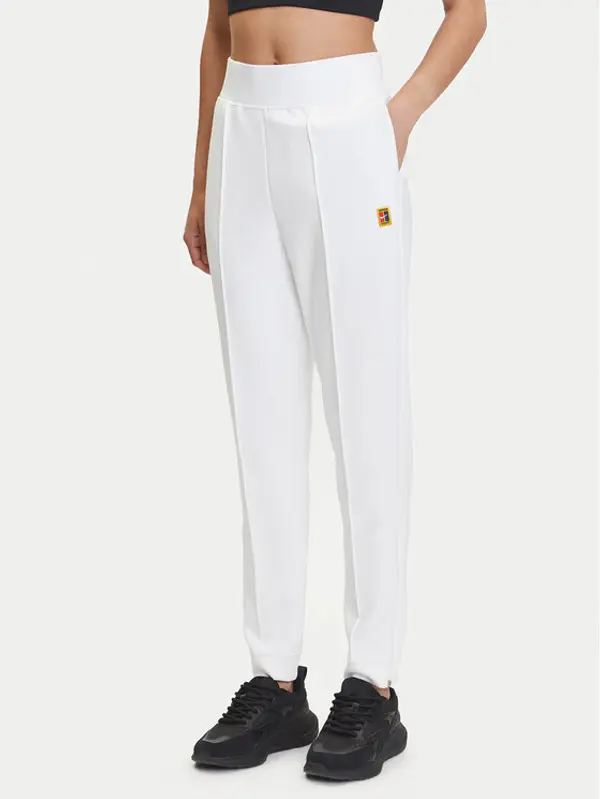 Nike Nike Donji dio trenerke Court DA4722 Bijela Slim Fit
