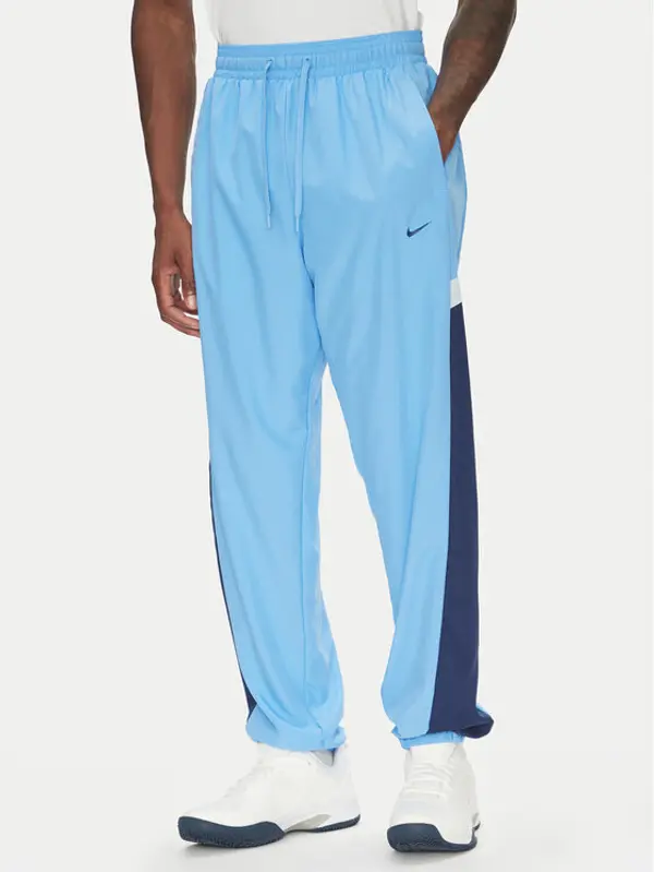 Nike Nike Donji dio trenerke Icon FZ0250 Plava Relaxed Fit