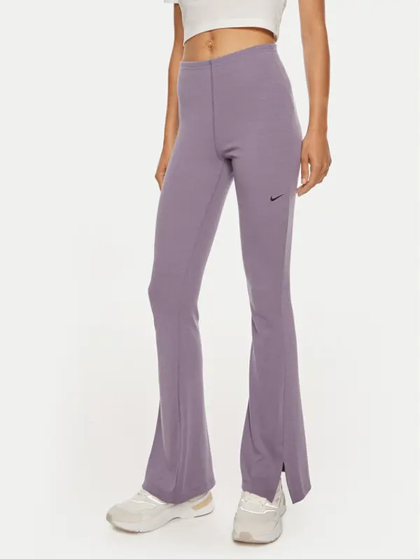 Nike Nike Hlače FQ2113 Ljubičasta Slim Fit