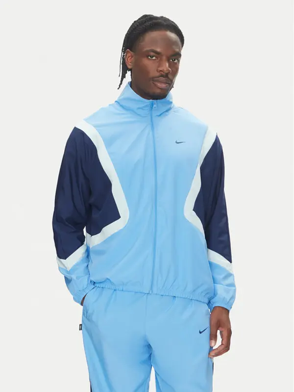Nike Nike Jakna protiv vjetra Icon FZ0248 Plava Relaxed Fit