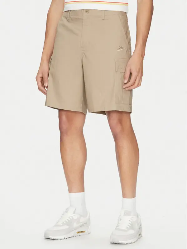 Nike Nike Kratke hlače FN3517 Smeđa Standard Fit