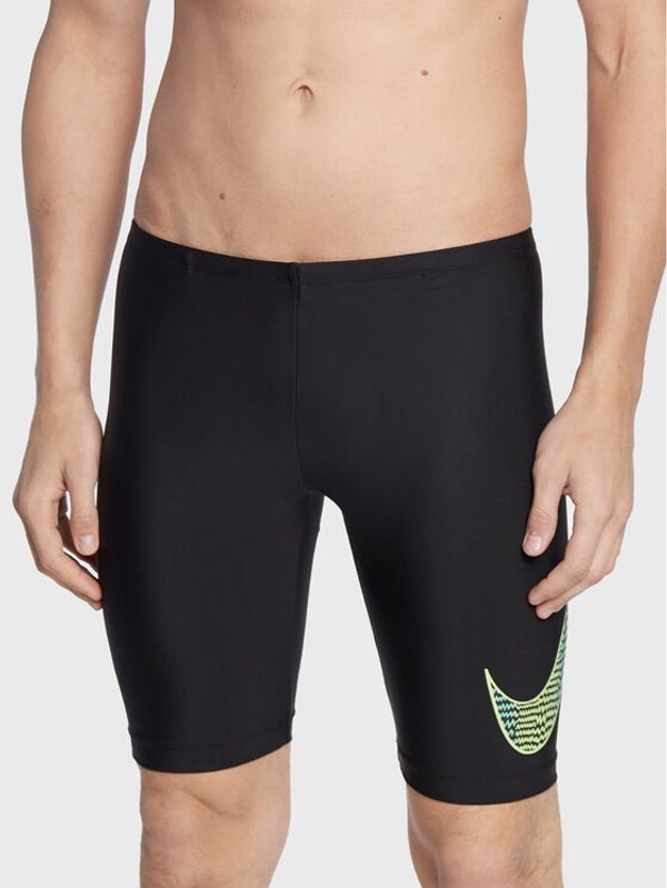 Nike Nike Kupaće gaće i hlače Outline Logo Jammerpio NESSC588 Crna