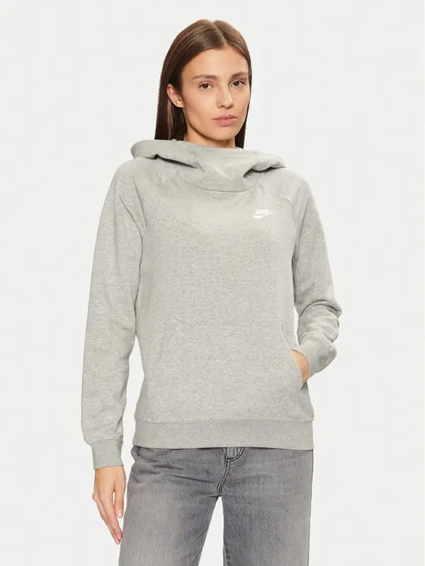 Nike Nike Majica dugih rukava Essential BV4116 Siva Regular Fit