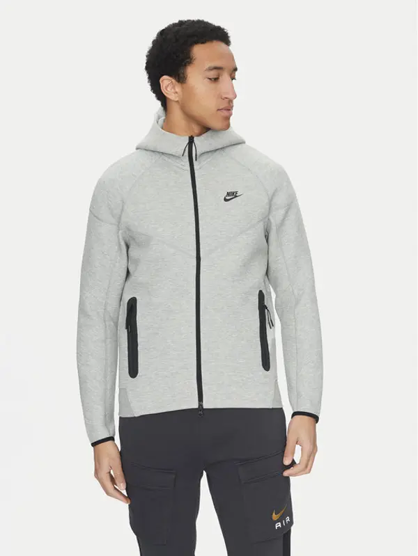 Nike Nike Majica dugih rukava FB7921 063 Siva Regular Fit