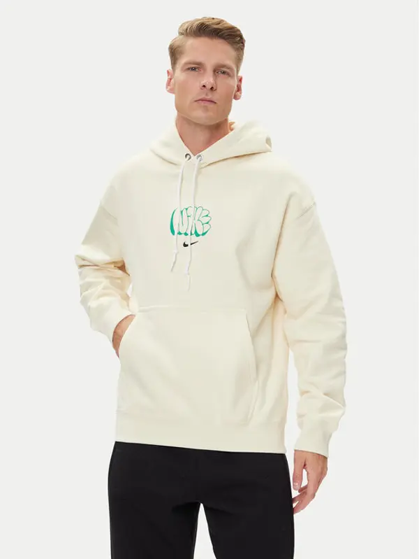 Nike Nike Majica dugih rukava Solo Swoosh HQ4181 Žuta Regular Fit