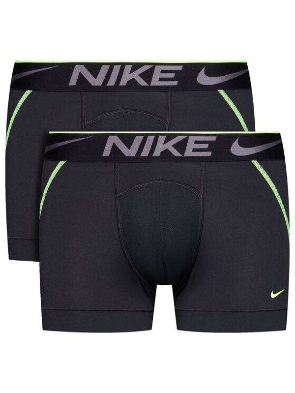 Nike Nike Set od 2 para bokserica Breathe Micro 0000KE1019 Crna